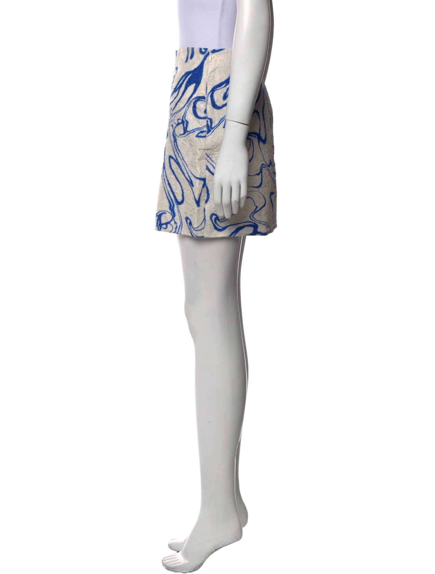 Rodarte Printed Mini Skirt